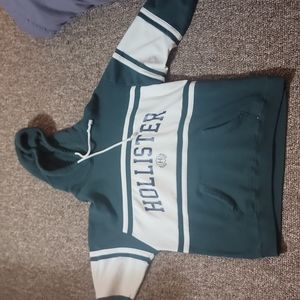 Green Holister hoodie